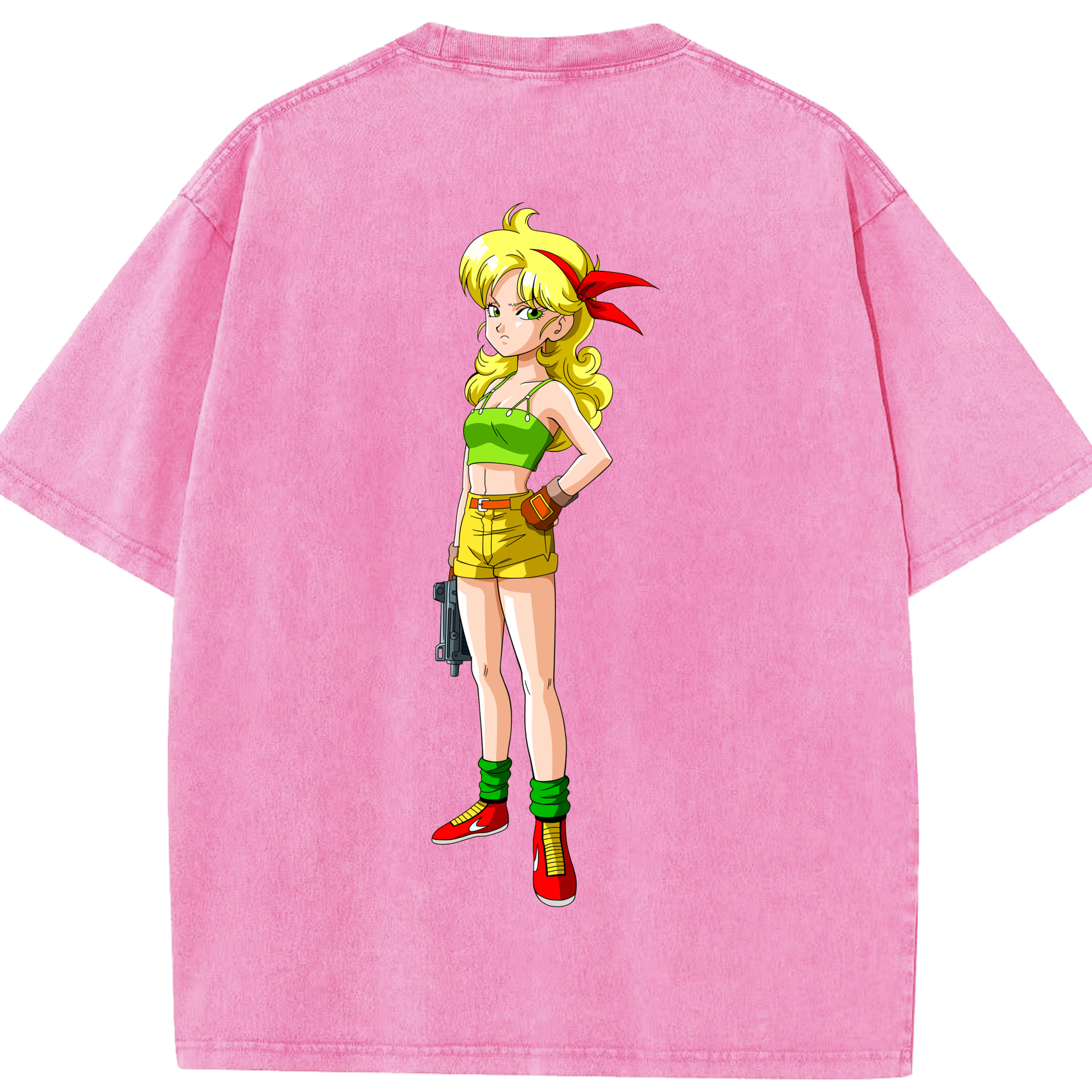 （画像用） ドラゴンボール DRAGON BALL 綿100% ヴィンテージ風 半袖Tシャツ（背面プリント）